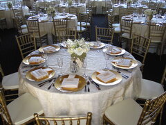 108 Round Table Linens