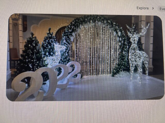 Christmas-Tree Display