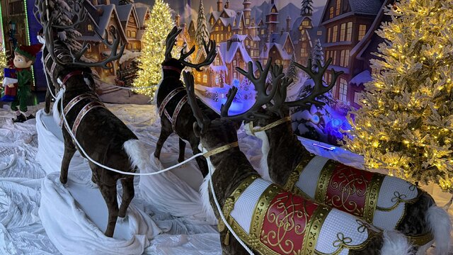 SantaDeersSledTown