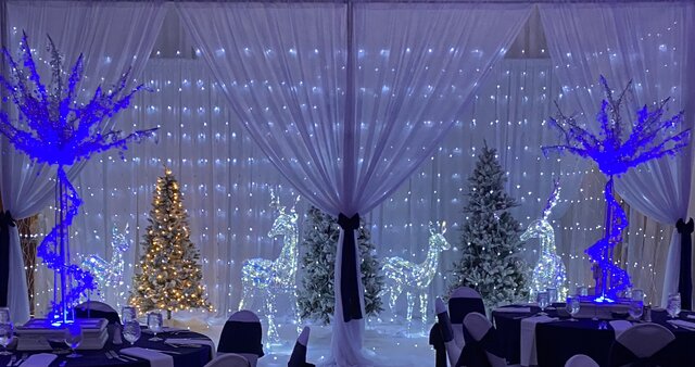 Christmas Trees with Deers