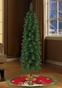 C-7ft T9 Christmas Tree with burlap Base