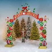 Christmas Bulbs Arch 