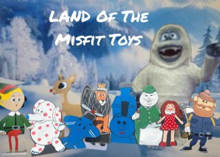 Island Of The Misfit Toys Props