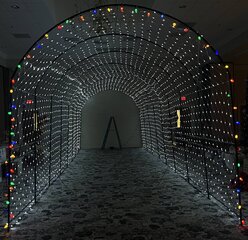 Christmas Light Tunnel2